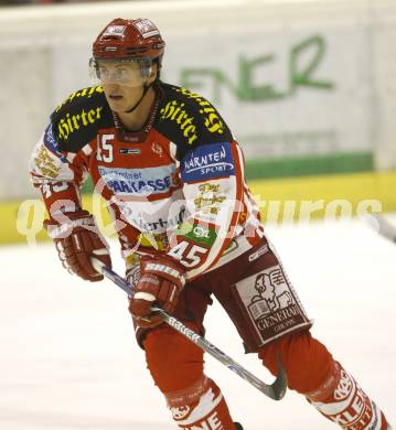 EBEL. Eishockey Bundesliga. Testspiel. KAC gegen Schwenningen. David Schuller (KAC). Klagenfurt, 5.9.2008.
Foto: Kuess

---
pressefotos, pressefotografie, kuess, qs, qspictures, sport, bild, bilder, bilddatenbank
