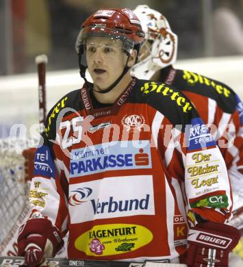 EBEL. Eishockey Bundesliga. Testspiel. KAC gegen Schwenningen. Kirk Furey (KAC). Klagenfurt, 5.9.2008.
Foto: Kuess

---
pressefotos, pressefotografie, kuess, qs, qspictures, sport, bild, bilder, bilddatenbank