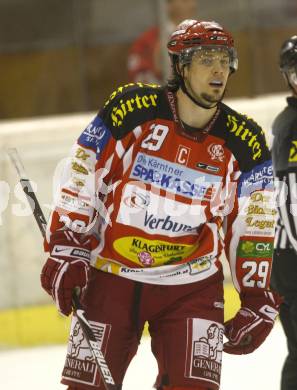 EBEL. Eishockey Bundesliga. Testspiel. KAC gegen Schwenningen. Christoph Brandner  (KAC). Klagenfurt, 5.9.2008.
Foto: Kuess

---
pressefotos, pressefotografie, kuess, qs, qspictures, sport, bild, bilder, bilddatenbank