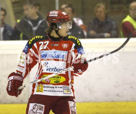 EBEL. Eishockey Bundesliga. Testspiel. KAC gegen Schwenningen. Thomas Hundertpfund (KAC). Klagenfurt, 5.9.2008.
Foto: Kuess

---
pressefotos, pressefotografie, kuess, qs, qspictures, sport, bild, bilder, bilddatenbank