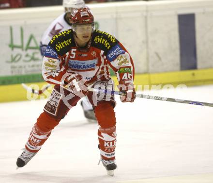 EBEL. Eishockey Bundesliga. Testspiel. KAC gegen Schwenningen. David Schuller (KAC). Klagenfurt, 5.9.2008.
Foto: Kuess

---
pressefotos, pressefotografie, kuess, qs, qspictures, sport, bild, bilder, bilddatenbank