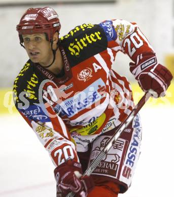 EBEL. Eishockey Bundesliga. Testspiel. KAC gegen Schwenningen. Mike Craig (KAC). Klagenfurt, 5.9.2008.
Foto: Kuess

---
pressefotos, pressefotografie, kuess, qs, qspictures, sport, bild, bilder, bilddatenbank
