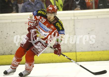 EBEL. Eishockey Bundesliga. Testspiel. KAC gegen Schwenningen. Christoph Brandner (KAC). Klagenfurt, 5.9.2008.
Foto: Kuess

---
pressefotos, pressefotografie, kuess, qs, qspictures, sport, bild, bilder, bilddatenbank