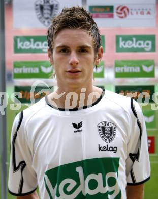 Fussball Bundesliga. Fussball Akademie SK Austria Kaernten. Amateure.  Bundesnachwuchszentrum. Sollbauer Michael. Klagenfurt, am 16.9.2008.
Foto: Kuess 
---
pressefotos, pressefotografie, kuess, qs, qspictures, sport, bild, bilder, bilddatenbank