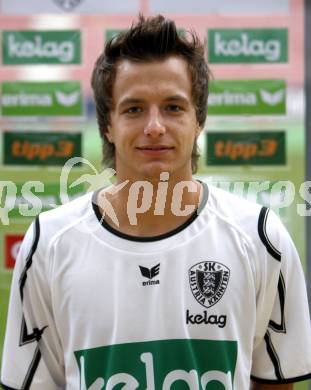 Fussball Bundesliga. Fussball Akademie SK Austria Kaernten. Amateure.  Bundesnachwuchszentrum. Pegrin Kevin. Klagenfurt, am 16.9.2008.
Foto: Kuess 
---
pressefotos, pressefotografie, kuess, qs, qspictures, sport, bild, bilder, bilddatenbank