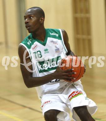 Basketball. Bundesliga. Testspiel. Woertherseepiraten gegen Kapfenberg. Brandon Hartley (Piraten). Klagenfurt, 20.9.2008.
Foto: Kuess

---
pressefotos, pressefotografie, kuess, qs, qspictures, sport, bild, bilder, bilddatenbank