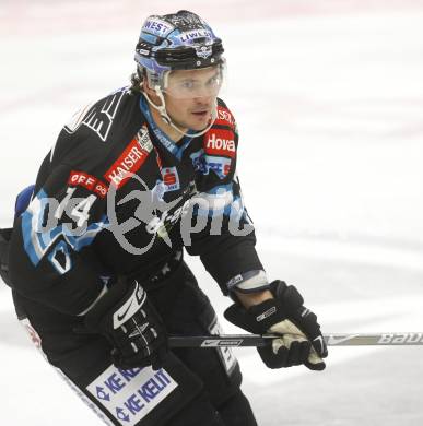 EBEL.  Eishockey Bundesliga. VSV gegen EHC Linz. Florian Iberer (Linz). Villach, am 21.9.2008.
Foto: Kuess

---
pressefotos, pressefotografie, kuess, qs, qspictures, sport, bild, bilder, bilddatenbank