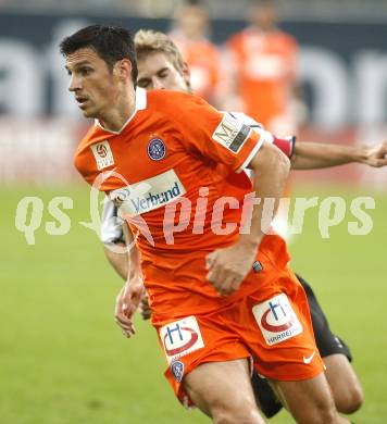 Fussball. Tipp3-Bundesliga. SK Austria Kelag Kaernten  gegen FK Austria Wien. Mario Majstorovic (Austria Kaernten). Klagenfurt, 27.9.2008. 
Copyright Kuess

---
pressefotos, pressefotografie, kuess, qs, qspictures, sport, bild, bilder, bilddatenbank