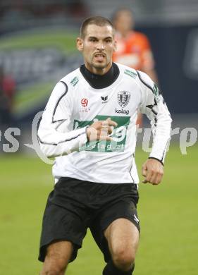 Fussball. Tipp3-Bundesliga. SK Austria Kelag Kaernten  gegen FK Austria Wien. Oliver Pusztai  (Austria Kaernten). Klagenfurt, 27.9.2008. 
Copyright Kuess

---
pressefotos, pressefotografie, kuess, qs, qspictures, sport, bild, bilder, bilddatenbank