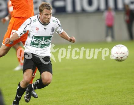 Fussball. Tipp3-Bundesliga. SK Austria Kelag Kaernten  gegen FK Austria Wien. Thomas Riedl (Austria Kaernten). Klagenfurt, 27.9.2008. 
Copyright Kuess

---
pressefotos, pressefotografie, kuess, qs, qspictures, sport, bild, bilder, bilddatenbank