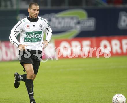 Fussball. Tipp3-Bundesliga. SK Austria Kelag Kaernten  gegen FK Austria Wien. Oliver Pusztai (Austria Kaernten). Klagenfurt, 27.9.2008. 
Copyright Kuess

---
pressefotos, pressefotografie, kuess, qs, qspictures, sport, bild, bilder, bilddatenbank