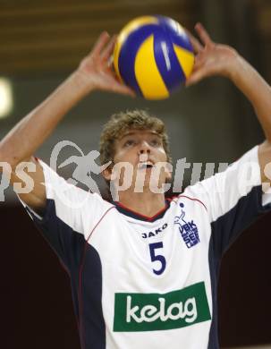 Volleyball Bundesliga. VBK Klagenfurt gegen UVC Wesser Graz. Taylor EVANS (VBK) Klagenfurt, 27.9.2008
Copyright Kuess

---
pressefotos, pressefotografie, kuess, qs, qspictures, sport, bild, bilder, bilddatenbank