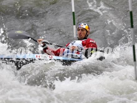 Kaerntner Landesmeisterschaften Wildwasser. Kajak. Harald Hudetz. Klagenfurt - Gurkerbruecke, 28.9.2008.
Foto: Kuess

---
pressefotos, pressefotografie, kuess, qs, qspictures, sport, bild, bilder, bilddatenbank