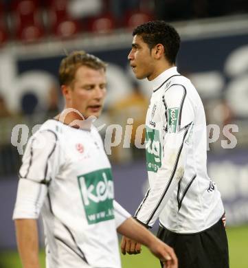 Fussball. Tipp3-Bundesliga. SK Austria Kelag Kaernten  gegen FK Austria Wien. Enttaeuschung bei Austria Kaernten. Klagenfurt, 27.9.2008. 
Copyright Kuess

---
pressefotos, pressefotografie, kuess, qs, qspictures, sport, bild, bilder, bilddatenbank