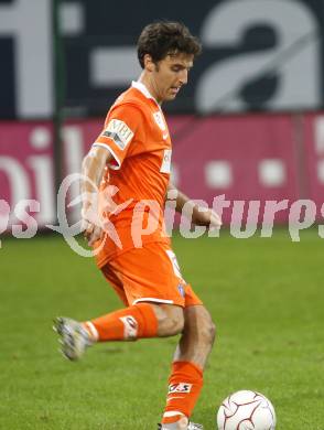 Fussball. Tipp3-Bundesliga. SK Austria Kelag Kaernten  gegen FK Austria Wien. Joachim Standfest (Wien). Klagenfurt, 27.9.2008. 
Copyright Kuess

---
pressefotos, pressefotografie, kuess, qs, qspictures, sport, bild, bilder, bilddatenbank