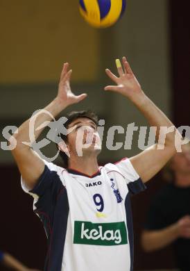 Volleyball Bundesliga. VBK Klagenfurt gegen UVC Wesser Graz. Peter Vanik (VBK) Klagenfurt, 27.9.2008
Copyright Kuess

---
pressefotos, pressefotografie, kuess, qs, qspictures, sport, bild, bilder, bilddatenbank