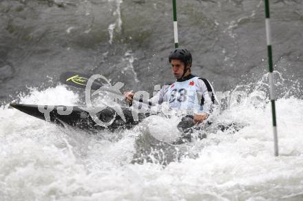 Kaerntner Landesmeisterschaften Wildwasser. Kajak. Clemens Possnig (KV Klagenfurt). Klagenfurt - Gurkerbruecke, 28.9.2008.
Foto: Kuess


---
pressefotos, pressefotografie, kuess, qs, qspictures, sport, bild, bilder, bilddatenbank