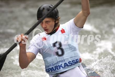 Kaerntner Landesmeisterschaften Wildwasser. Kajak. Maximilian Roemer. Klagenfurt - Gurkerbruecke, 28.9.2008.
Foto: Kuess

---
pressefotos, pressefotografie, kuess, qs, qspictures, sport, bild, bilder, bilddatenbank