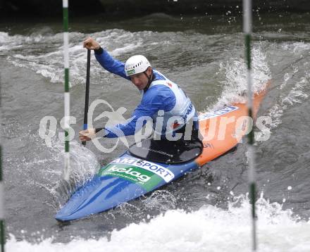 Kaerntner Landesmeisterschaften Wildwasser. Kajak. Leopold Fuchs (KV Klagenfurt). Klagenfurt - Gurkerbruecke, 28.9.2008.
Foto: Kuess

---
pressefotos, pressefotografie, kuess, qs, qspictures, sport, bild, bilder, bilddatenbank