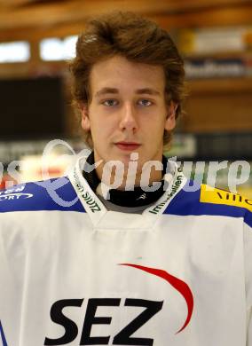 EBEL.  Eishockey Bundesliga. VSV U20. Essmann Kevin. Villach, am 28.9.2008.
Foto: Kuess

---
pressefotos, pressefotografie, kuess, qs, qspictures, sport, bild, bilder, bilddatenbank