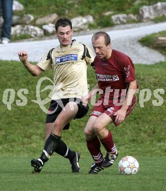 Fussball. Unterliga Ost. DSG Sele/Zell gegen Globasnitz. Oraze Peter (Zell), Berchtold Markus (Globasnitz). Zell, 28.9.2008.
Foto: Kuess Nadja
---
pressefotos, pressefotografie, kuess, qs, qspictures, sport, bild, bilder, bilddatenbank