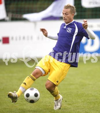 Fussball. Regionalliga. SAK gegen FC Kaernten. Michael Kulnik (FCK). Klagenfurt, 27.9.2008. 
Copyright Kuess

---
pressefotos, pressefotografie, kuess, qs, qspictures, sport, bild, bilder, bilddatenbank