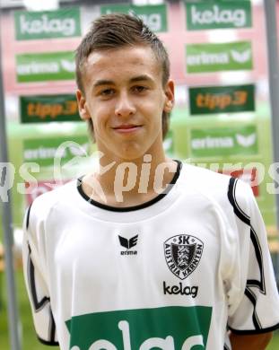 Fussball Bundesliga. Fussballakademie SK Austria Kaernten U16. BNZ. Bundesnachwuchszentrum.  EINSPIELER Gerfried. Klagenfurt, am 16.9.2008.
Foto: Kuess
---
pressefotos, pressefotografie, kuess, qs, qspictures, sport, bild, bilder, bilddatenbank