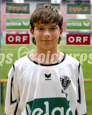 Fussball Bundesliga. Fussballakademie SK Austria Kaernten U15. BNZ. Bundesnachwuchszentrum. Andreas Schawarz. Klagenfurt, am 16.9.2008.
Foto: Kuess 
---
pressefotos, pressefotografie, kuess, qs, qspictures, sport, bild, bilder, bilddatenbank
