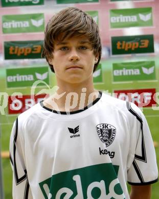 Fussball Bundesliga. Fussballakademie SK Austria Kaernten U15. BNZ. Bundesnachwuchszentrum. Andreas Gligor. Klagenfurt, am 16.9.2008.
Foto: Kuess 
---
pressefotos, pressefotografie, kuess, qs, qspictures, sport, bild, bilder, bilddatenbank