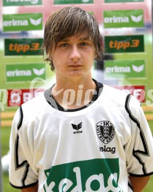 Fussball Bundesliga. Fussball Akademie SK Austria Kaernten U17. BNZ. Bundesnachwuchszentrum. Mario Egger. Klagenfurt, am 16.9.2008.
Foto: Kuess 
---
pressefotos, pressefotografie, kuess, qs, qspictures, sport, bild, bilder, bilddatenbank