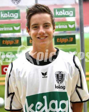 Fussball Bundesliga. Fussball Akademie SK Austria Kaernten U17. BNZ. Bundesnachwuchszentrum. Marco Pegrin. Klagenfurt, am 16.9.2008.
Foto: Kuess 
---
pressefotos, pressefotografie, kuess, qs, qspictures, sport, bild, bilder, bilddatenbank