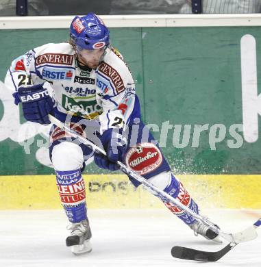 EBEL.  Eishockey Bundesliga. EC Pasut VSV gegen HC TWK Innsbruck. Nikolas Petrik (VSV). Villach, am 30.9.2008.
Foto: Kuess

---
pressefotos, pressefotografie, kuess, qs, qspictures, sport, bild, bilder, bilddatenbank