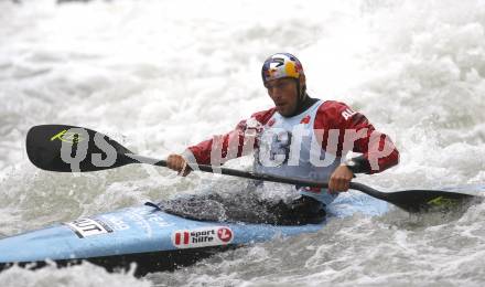 Kaerntner Landesmeisterschaften Wildwasser. Kajak. Harald Hudetz (KV Klagenfurt, AUT). Klagenfurt - Gurkerbruecke, 28.9.2008.
Foto: Kuess


---
pressefotos, pressefotografie, kuess, qs, qspictures, sport, bild, bilder, bilddatenbank