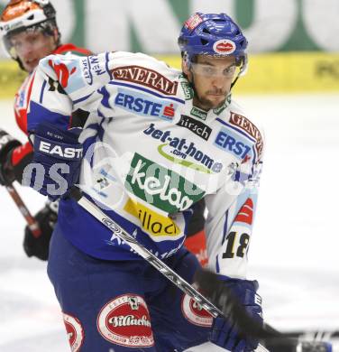 EBEL.  Eishockey Bundesliga. EC Pasut VSV gegen HC TWK Innsbruck. Martin Oraze (VSV). Villach, am 30.9.2008.
Foto: Kuess

---
pressefotos, pressefotografie, kuess, qs, qspictures, sport, bild, bilder, bilddatenbank
