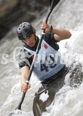 Kaerntner Landesmeisterschaften Wildwasser. Kajak. Christopher Kremslehner (UKK Wien, AUT). Klagenfurt - Gurkerbruecke, 28.9.2008.
Foto: Kuess
---
pressefotos, pressefotografie, kuess, qs, qspictures, sport, bild, bilder, bilddatenbank