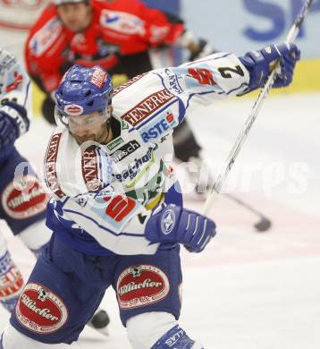 EBEL.  Eishockey Bundesliga. EC Pasut VSV gegen HC TWK Innsbruck. Darell Scoville (VSV). Villach, am 30.9.2008.
Foto: Kuess

---
pressefotos, pressefotografie, kuess, qs, qspictures, sport, bild, bilder, bilddatenbank