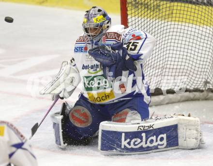 EBEL.  Eishockey Bundesliga. EC Pasut VSV gegen HC TWK Innsbruck. Gert Prohaska (VSV). Villach, am 30.9.2008.
Foto: Kuess

---
pressefotos, pressefotografie, kuess, qs, qspictures, sport, bild, bilder, bilddatenbank