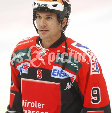 EBEL.  Eishockey Bundesliga. EC Pasut VSV gegen HC TWK Innsbruck. Kent Salfi  (Innsbruck). Villach, am 30.9.2008.
Foto: Kuess

---
pressefotos, pressefotografie, kuess, qs, qspictures, sport, bild, bilder, bilddatenbank