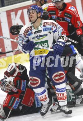 EBEL.  Eishockey Bundesliga. EC Pasut VSV gegen HC TWK Innsbruck. Jonathan Ferland (VSV). Villach, am 30.9.2008.
Foto: Kuess

---
pressefotos, pressefotografie, kuess, qs, qspictures, sport, bild, bilder, bilddatenbank