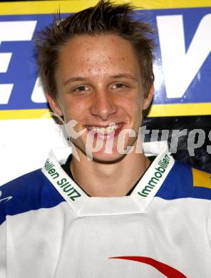EBEL.  Eishockey Bundesliga. VSV U17. Brunner Nico. Villach, am 10.10.2008.
Foto: Kuess

---
pressefotos, pressefotografie, kuess, qs, qspictures, sport, bild, bilder, bilddatenbank