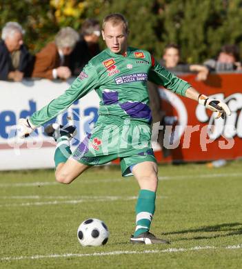 Fussball Regionalliga. SAK gegen SV Bad Aussee. Kofler Alexander (SAK). Klagenfurt, am 11.10.2008.
Foto: Kuess 
---
pressefotos, pressefotografie, kuess, qs, qspictures, sport, bild, bilder, bilddatenbank