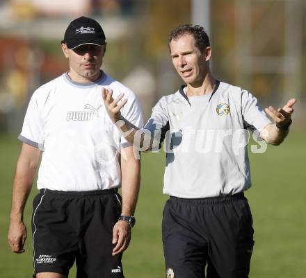 Fussball. Kaerntner Liga. Sittersdorf gegen VSV. Trainer Baic  Helmut   (VSV). Sittersdorf, 12.10.2008.
Foto: Kuess
---
pressefotos, pressefotografie, kuess, qs, qspictures, sport, bild, bilder, bilddatenbank