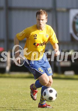 Fussball. Kaerntner Liga. Sittersdorf gegen VSV. Bierbaumer Gunther  (Sittersdorf). Sittersdorf, 12.10.2008.
Foto: Kuess
---
pressefotos, pressefotografie, kuess, qs, qspictures, sport, bild, bilder, bilddatenbank