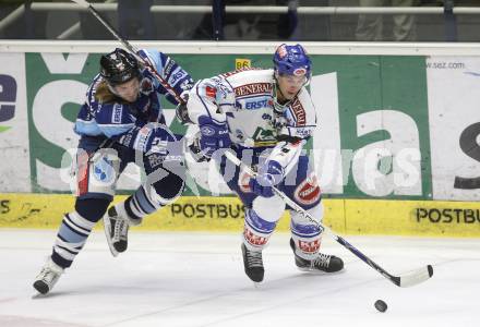 EBEL. Eishockey Bundesliga. VSV gegen Alba Volan. Darell Scoville (VSV), Juhamati Yli-Junnila (Alba Volan). Villach, am 12.10.2008.
Foto: Kuess
---
pressefotos, pressefotografie, kuess, qs, qspictures, sport, bild, bilder, bilddatenbank