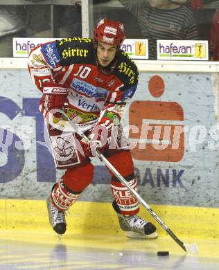 EBEL. Eishockey Bundesliga. EC KAC gegen Red Bull Salzburg. Warren Norris (KAC). Klagenfurt, am 12.10.2008.
Foto: Kuess

---
pressefotos, pressefotografie, kuess, qs, qspictures, sport, bild, bilder, bilddatenbank