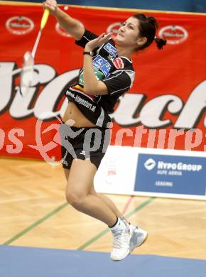 Badminton Bundesliga. ASKOE Kelag Kaernten gegen Dornbirn. Gabriela Banova. Klagenfurt, am 12.10.2008.
Foto: Kuess

---
pressefotos, pressefotografie, kuess, qs, qspictures, sport, bild, bilder, bilddatenbank