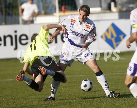 Fussball Regionalliga. SAK gegen SV Bad Aussee. Michael Huebler (SAK). Klagenfurt, am 11.10.2008.
Foto: Kuess 
---
pressefotos, pressefotografie, kuess, qs, qspictures, sport, bild, bilder, bilddatenbank