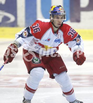 EBEL. Eishockey Bundesliga. EC KAC gegen Red Bull Salzburg. Marco Pewal (Salzburg). Klagenfurt, am 12.10.2008.
Foto: Kuess

---
pressefotos, pressefotografie, kuess, qs, qspictures, sport, bild, bilder, bilddatenbank