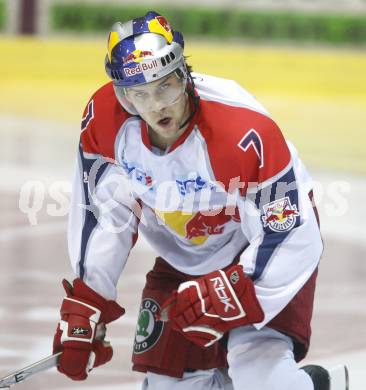 EBEL. Eishockey Bundesliga. EC KAC gegen Red Bull Salzburg. Adrian Foster (Salzburg). Klagenfurt, am 12.10.2008.
Foto: Kuess

---
pressefotos, pressefotografie, kuess, qs, qspictures, sport, bild, bilder, bilddatenbank