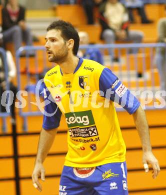 Volleyball. MEVZA. Aich/Dob gegen Kaposvar. SLATINEK David  (Aich). Prevalje, 11.10.2008.
Foto: Kuess

---
pressefotos, pressefotografie, kuess, qs, qspictures, sport, bild, bilder, bilddatenbank